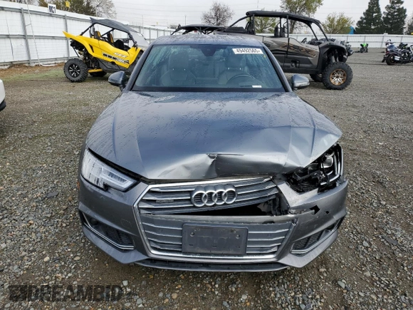 2017 Audi A4 Prestige with VIN WAUFNAF46HN056113, listed as a Copart auction lot 49492565 with 0 mi miles and Salvage Title. Bid and sale history available at carsss.com. Image 5.