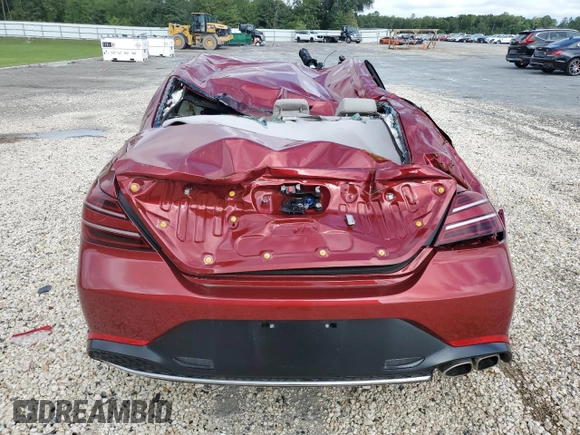2023 Genesis G70 2.0T with VIN KMTG34TA6PU132430, listed as a Copart auction lot 61281374 with Not Provided miles and Non Repairable. Bid and sale history available at DreamBid. Image 6.