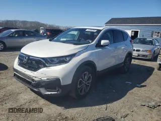 2022 Honda CR-V EX-L with VIN 2HKRW2H89NH618083, listed as a Copart auction lot 52006965 with 42,036 mi miles and Salvage Title. Bid and sale history available at carsss.com. Image 1.