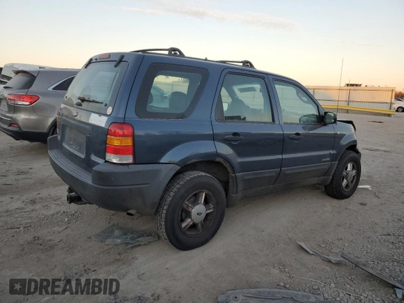 2001 Ford Escape XLS with VIN 1FMYU02191KA64617, listed as a Copart auction lot 83853044 with 187,594 mi miles and Salvage Title. Bid and sale history available at carsss.com. Image 3.