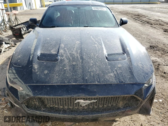 2020 Ford Mustang GT with VIN 1FA6P8CFXL5167449, listed as a Copart auction lot 47801925 with Not Provided miles and Salvage Title. Bid and sale history available at DreamBid. Image 5.