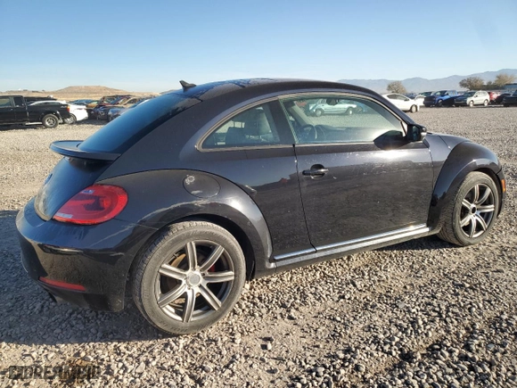 2012 Volkswagen Beetle 2.0T Turbo w/Sun/Sound PZEV with VIN 3VWVA7AT5CM628848, listed as a Copart auction lot 76992504 with 0 mi miles and Salvage Title. Bid and sale history available at carsss.com. Image 3.