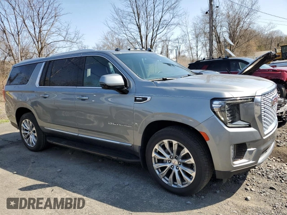 2023 GMC Yukon XL Denali with VIN 1GKS2JKL5PR330176, listed as a Copart auction lot 53314805 with 36,434 mi miles and Salvage Title. Bid and sale history available at carsss.com. Image 4.