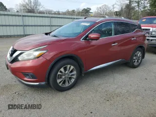 2015 Nissan Murano SV with VIN 5N1AZ2MH8FN234707, listed as a Copart auction lot 49143125 with 257,297 mi miles and Clean Title. Bid and sale history available at carsss.com. Image 1.