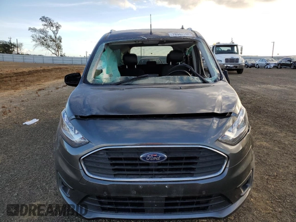2022 Ford Transit Connect XLT with VIN NM0GE9F22N1544012, listed as a Copart auction lot 78942744 with 33,652 mi miles and Salvage title. Bid and sale history available at DreamBid. Image 5.