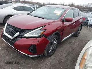 2021 Nissan Murano SV z VIN 5N1AZ2BJ5MC131534, wystawiony jako IAAI lot #41722266 z przebiegiem 97 895 mil mil oraz . Historia ofert i sprzedaży dostępna na DreamBid. Obrazek 2.