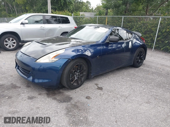 2017 Nissan 370Z with VIN JN1AZ4EH4HM951003, listed as a IAAI auction lot 40367417 with 78,008 mi miles. Bid and sale history available at carsss.com. Image 2.