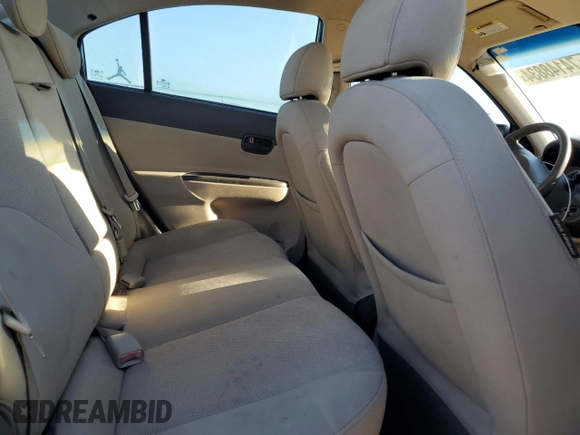 2008 Hyundai Accent GLS with VIN KMHCN46C68U190250, listed as a Copart auction lot 74148834 with 238,025 mi miles and Salvage Title. Bid and sale history available at carsss.com. Image 10.
