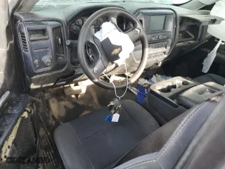 2018 Chevrolet Silverado 1500 Work Truck with VIN 1GCNCNECXJZ907140, listed as a Copart auction lot 45949315 with 0 mi miles and Salvage Title. Bid and sale history available at carsss.com. Image 8.
