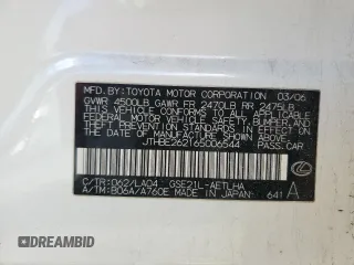 2006 Lexus IS 350 z VIN JTHBE262165006544, wystawiony jako Copart lot #52988065 z przebiegiem 197 830 mil mil oraz Szkoda całkowita • Salvage title. Historia ofert i sprzedaży dostępna na DreamBid. Obrazek 13.