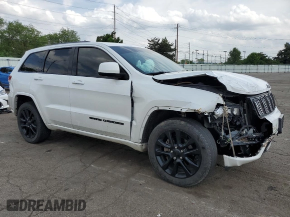 2019 Jeep Grand Cherokee Altitude with VIN 1C4RJFAG8KC566072, listed as a Copart auction lot 56566365 with 118,519 mi miles and Salvage title. Bid and sale history available at DreamBid. Image 4.