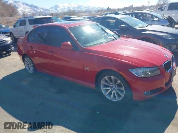 2011 BMW 3 Series 328i xDrive with VIN WBAPK7C58BF083683, listed as a IAAI auction lot 41670597 with 135,150 mi miles. Bid and sale history available at carsss.com. Image 1.