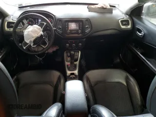 2018 Jeep Compass Altitude with VIN 3C4NJDBB9JT457242, listed as a Copart auction lot 60886385 with 143,467 mi miles and Salvage title. Bid and sale history available at DreamBid. Image 8.