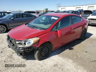 2015 Kia Forte LX with VIN KNAFX4A64F5338090, listed as a Copart auction lot 49138065 with 129,778 mi miles and Salvage Title. Bid and sale history available at carsss.com. Image 1.