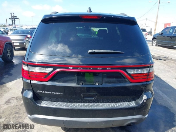 2017 Dodge Durango SXT with VIN 1C4RDHAG5HC820395, listed as a IAAI auction lot 41593937 with NaN miles. Bid and sale history available at carsss.com. Image 16.
