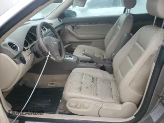2005 Audi A4 1.8T with VIN WAUAC48H15K016424, listed as a Copart auction lot 74792574 with 74,077 mi miles and Salvage Title. Bid and sale history available at carsss.com. Image 7.
