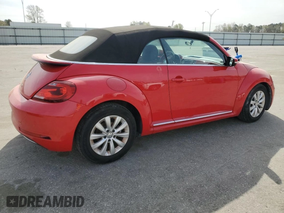 2018 Volkswagen Beetle S with VIN 3VW5DAAT7JM516764, listed as a Copart auction lot 49883765 with 50,913 mi miles and Salvage Title. Bid and sale history available at DreamBid. Image 3.