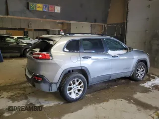 2017 Jeep Cherokee Sport with VIN 1C4PJMAB7HW658278, listed as a Copart auction lot 46120015 with 119,928 mi miles and Clean Title. Bid and sale history available at carsss.com. Image 3.