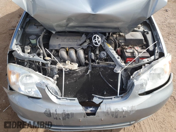 2004 Toyota Corolla CE with VIN 1NXBR38E44Z310906, listed as a Copart auction lot 55361565 with 186,022 mi miles and Salvage Title. Bid and sale history available at DreamBid. Image 11.