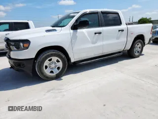 2023 Ram 1500 Tradesman with VIN 1C6SRFGT5PN586426, listed as a Copart auction lot 60134935 with 50,951 mi miles and Clean title. Bid and sale history available at DreamBid. Image 1.
