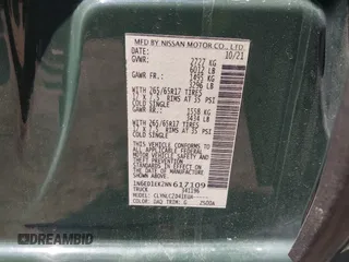 2022 Nissan Frontier SV with VIN 1N6ED1EK2NN617109, listed as a IAAI auction lot 42165508 with 44,504 mi miles and . Bid and sale history available at DreamBid. Image 9.