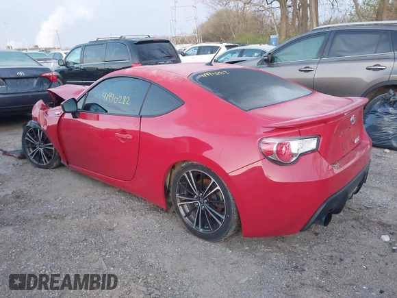 2014 Scion FR-S with VIN JF1ZNAA12E9707566, listed as a IAAI auction lot 41990282 with 105,376 mi miles and . Bid and sale history available at DreamBid. Image 3.