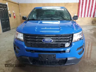2019 Ford Police Interceptor Utility z VIN 1FM5K8AT1KGB15722, wystawiony jako Copart lot #55945175 z przebiegiem 100 512 mil mil oraz Czysty tytuł • Clean title. Historia ofert i sprzedaży dostępna na DreamBid. Obrazek 5.