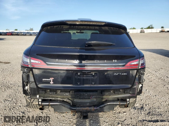 2019 Lincoln Nautilus Reserve with VIN 2LMPJ8LP3KBL18537, listed as a Copart auction lot 53504675 with 84,521 mi miles and Salvage title. Bid and sale history available at DreamBid. Image 6.