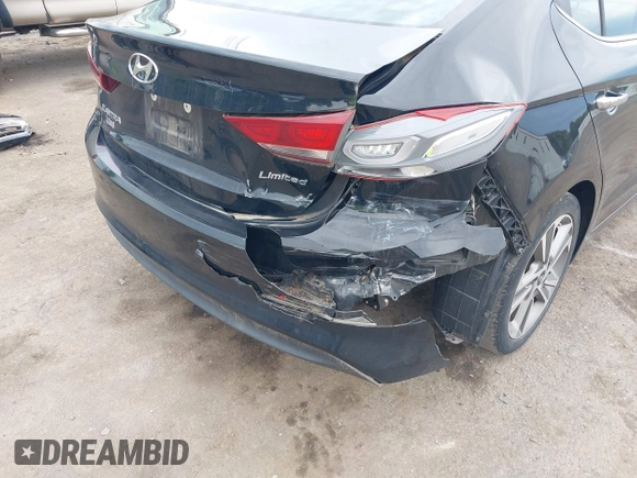 2017 Hyundai Elantra Limited with VIN 5NPD84LF5HH026416, listed as a IAAI auction lot 42376566 with 98,220 mi miles and . Bid and sale history available at DreamBid. Image 6.