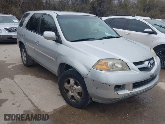 2005 Acura MDX with VIN 2HNYD18245H557011, listed as a IAAI auction lot 41572677 with 275,411 mi miles. Bid and sale history available at carsss.com. Image 1.