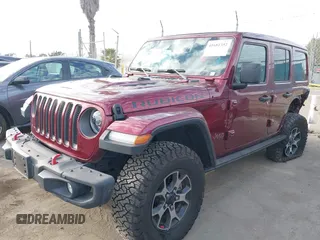 2021 Jeep Wrangler Unlimited Rubicon z VIN 1C4HJXFG0MW575473, wystawiony jako IAAI lot #41681352 z przebiegiem 54 968 mil mil oraz . Historia ofert i sprzedaży dostępna na DreamBid. Obrazek 17.