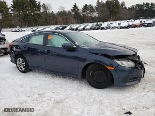 2017 Honda Civic Sedan LX with VIN 19XFC2F59HE228680, listed as a Copart auction lot 44736985 with 192,685 mi miles and Salvage Title. Bid and sale history available at carsss.com. Image 4.