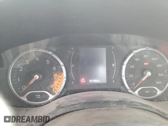 2018 Jeep Renegade Sport z VIN ZACCJBABXJPH54265, wystawiony jako Copart lot #50735615 z przebiegiem 97 459 mil mil oraz Czysty tytuł • Clean title. Historia ofert i sprzedaży dostępna na DreamBid. Obrazek 9.