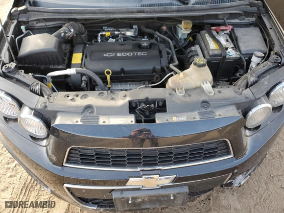 2015 Chevrolet Sonic LT with VIN 1G1JC6SH5F4168292, listed as a Copart auction lot 86863744 with 107,445 mi miles and Salvage Title. Bid and sale history available at carsss.com. Image 11.