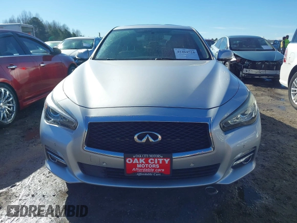 2017 Infiniti Q50 Premium with VIN JN1EV7AR0HM833138, listed as a IAAI auction lot 41464524 with 150,210 mi miles and . Bid and sale history available at DreamBid. Image 12.