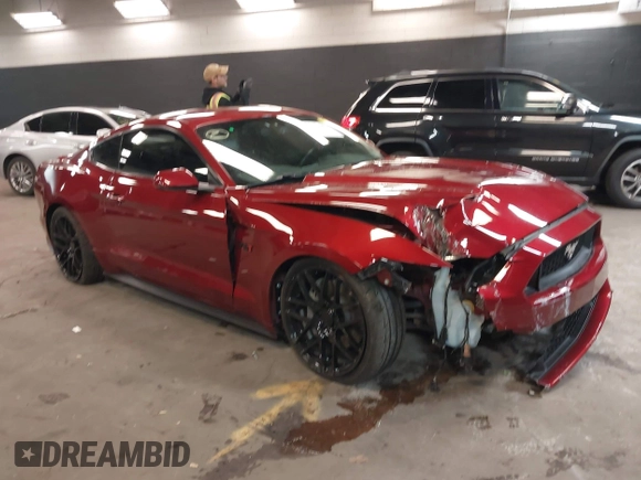 2015 Ford Mustang GT with VIN 1FA6P8CF7F5380847, listed as a IAAI auction lot 41899023 with 38,231 mi miles and . Bid and sale history available at carsss.com. Image 1.