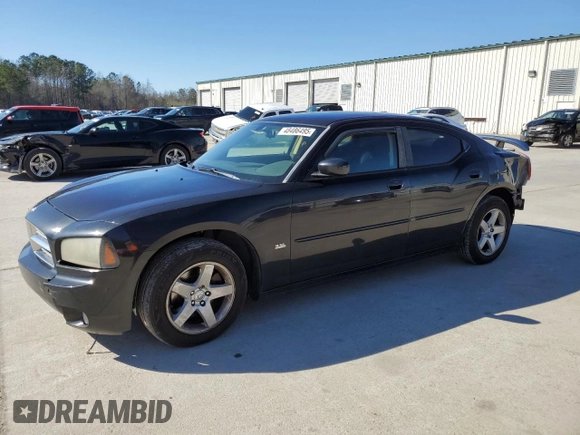 2010 Dodge Charger SXT with VIN 2B3CA3CV1AH293120, listed as a Copart auction lot 48486495 with 228,440 mi miles and Salvage Title. Bid and sale history available at carsss.com. Image 1.