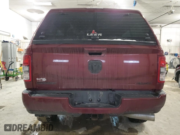 2021 Ram 2500 Big Horn with VIN 3C6UR5DL4MG655229, listed as a Copart auction lot 45687575 with 84,693 mi miles and Salvage Title. Bid and sale history available at carsss.com. Image 6.