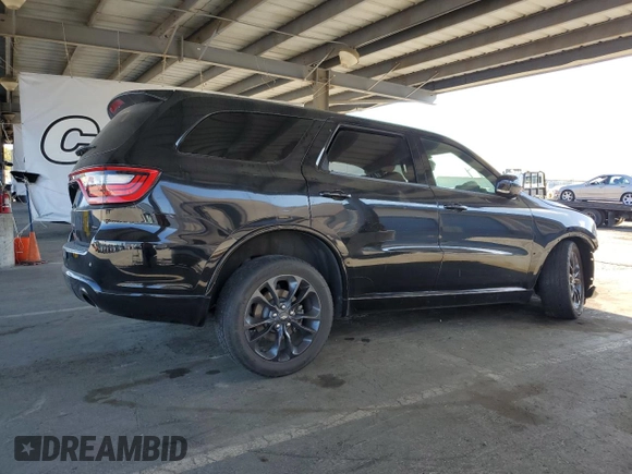 2021 Dodge Durango GT Plus with VIN 1C4RDJDG8MC634136, listed as a Copart auction lot 63127465 with 73,249 mi miles and Salvage title. Bid and sale history available at DreamBid. Image 3.