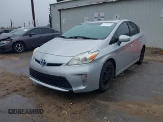2012 Toyota Prius One with VIN JTDKN3DUXC5478605, listed as a IAAI auction lot 41788143 with 136,876 mi miles and . Bid and sale history available at carsss.com. Image 2.
