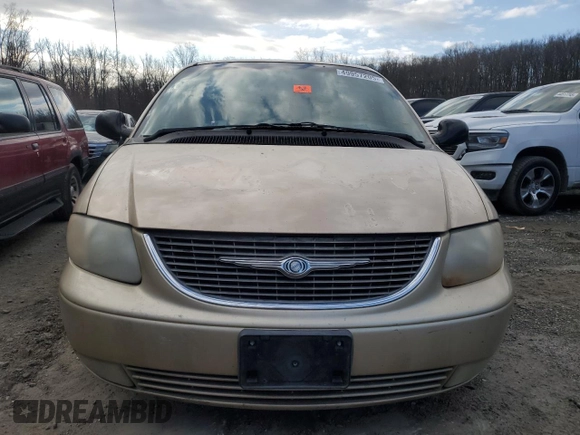2001 Chrysler Town & Country Limited with VIN 2C8GP64L91R208692, listed as a Copart auction lot 49957205 with 0 mi miles and Salvage Title. Bid and sale history available at carsss.com. Image 5.