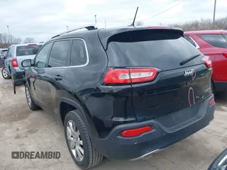 2014 Jeep Cherokee Limited with VIN 1C4PJLDS4EW115066, listed as a IAAI auction lot 41850944 with 125,980 mi miles. Bid and sale history available at carsss.com. Image 3.