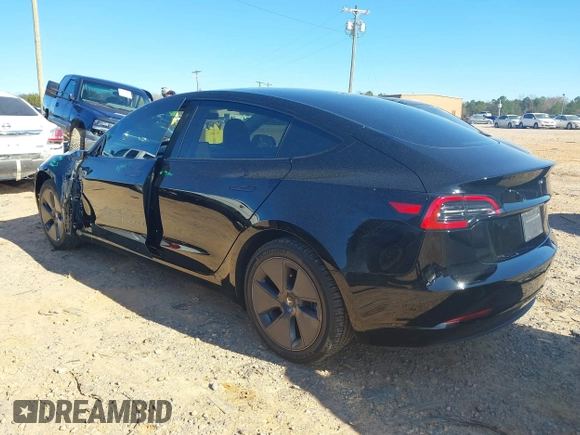 2023 Tesla Model 3 Long Range with VIN 5YJ3E1EB6PF634116, listed as a IAAI auction lot 41814670 with 47,801 mi miles and . Bid and sale history available at DreamBid. Image 3.