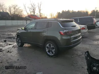 2021 Jeep Compass Limited with VIN 3C4NJDCBXMT527379, listed as a Copart auction lot 81099334 with 69,208 mi miles and Non Repairable. Bid and sale history available at carsss.com. Image 2.