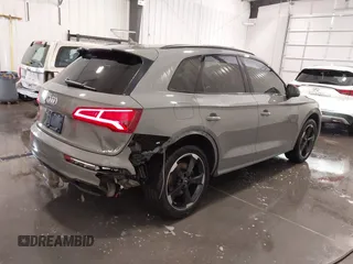 2020 Audi SQ5 Premium Plus with VIN WA1B4AFY2L2122894, listed as a IAAI auction lot 41613149 with 53,306 mi miles and . Bid and sale history available at DreamBid. Image 4.
