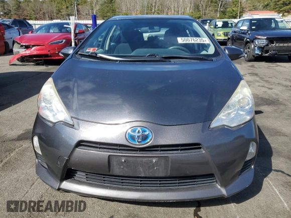 2013 Toyota Prius One with VIN JTDKDTB3XD1539022, listed as a Copart auction lot 50076235 with 142,961 mi miles and Salvage Title. Bid and sale history available at carsss.com. Image 5.