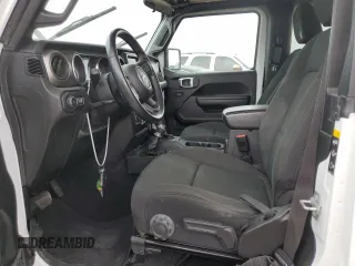 2021 Jeep Wrangler Sport S с VIN 1C4HJXAG7MW542333, выставлен на аукционе Copart как лот 53243665 с пробегом 36 310 миль миль и Списание • Salvage title. История ставок и продаж доступна на DreamBid. Изображение 7.