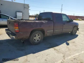2001 Chevrolet Silverado 1500 LS with VIN 2GCEC19V011330051, listed as a Copart auction lot 47099485 with 162,390 mi miles and Salvage Title. Bid and sale history available at carsss.com. Image 3.