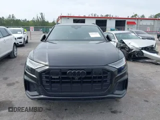 2022 Audi Q8 Premium Plus with VIN WA1EVBF18ND007050, listed as a IAAI auction lot 41863552 with 18,523 mi miles. Bid and sale history available at carsss.com. Image 6.