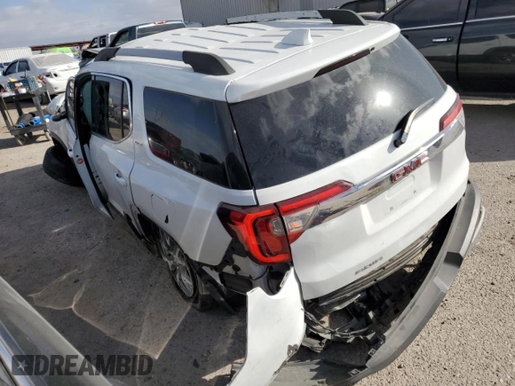 2022 GMC Acadia SLT with VIN 1GKKNML49NZ162300, listed as a Copart auction lot 78011404 with Not provided miles and Clean title. Bid and sale history available at DreamBid. Image 2.